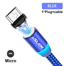 Load image into Gallery viewer, Magnetic USB Cable Fast Charging For Micro USB, Type-C, iPhone