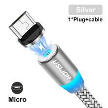 Load image into Gallery viewer, Magnetic USB Cable Fast Charging For Micro USB, Type-C, iPhone