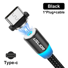 Load image into Gallery viewer, Magnetic USB Cable Fast Charging For Micro USB, Type-C, iPhone