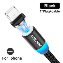 Load image into Gallery viewer, Magnetic USB Cable Fast Charging For Micro USB, Type-C, iPhone